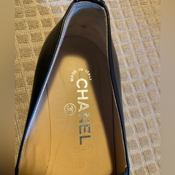 CHANEL 2013 Excellent Vintage Quilted super soft Lambskin Leather Loafers.US sz6 - Picture 8 of 16